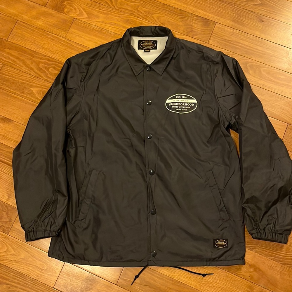 Neighborhood nylon coach’s jacket